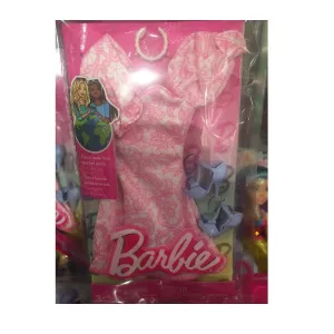 Barbie - Fashion and Accessories Complete Look - Blomsterkjole