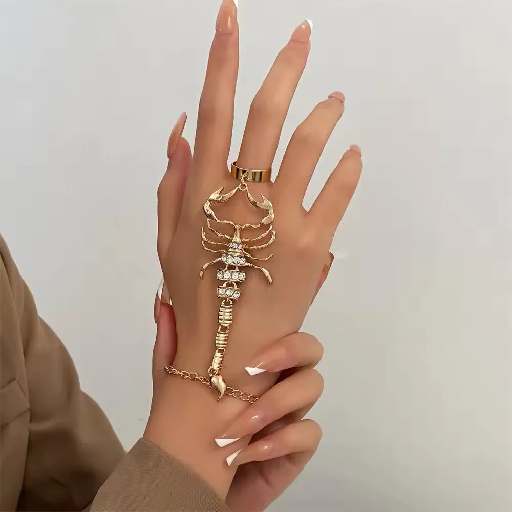 Majestic Zircon Scorpion Empress Hand Accessories