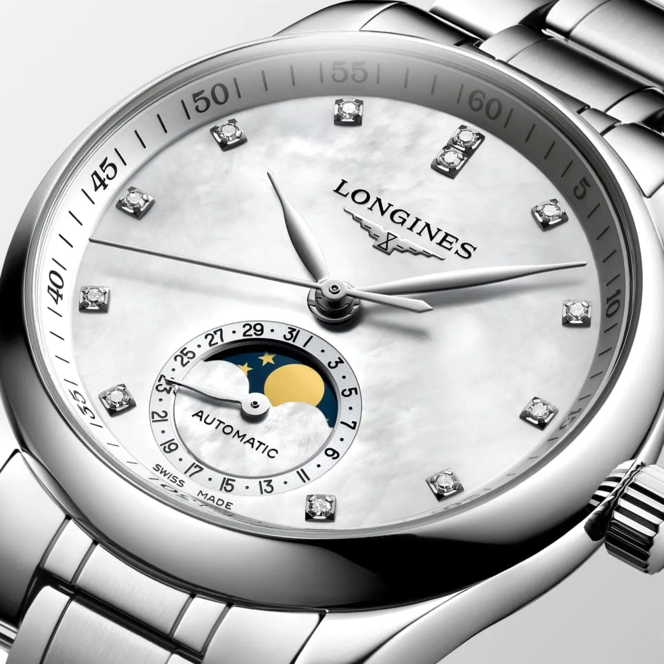 Master Auto Moon Phase 34MM