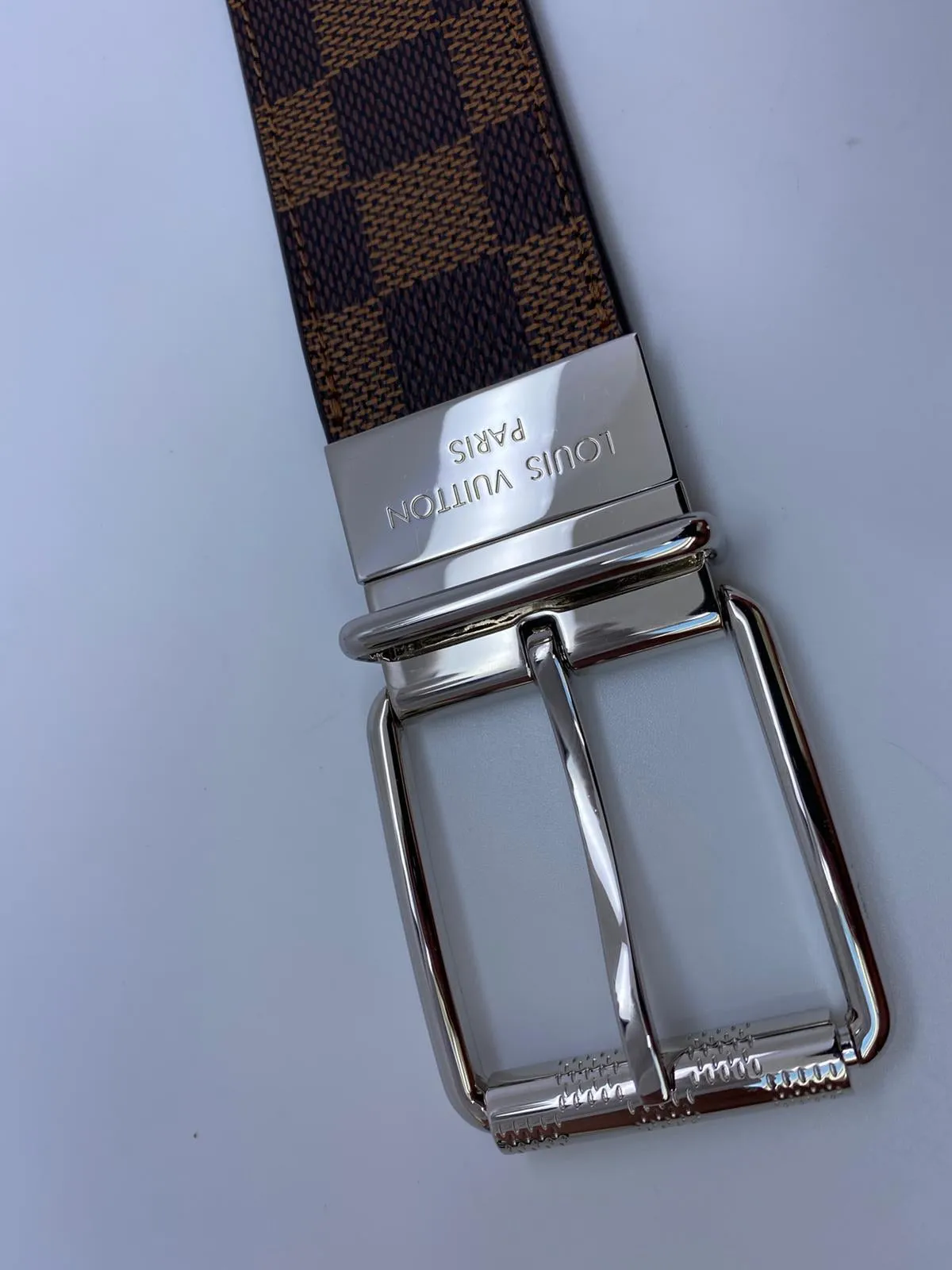 Reversible Damier Ebene Belt