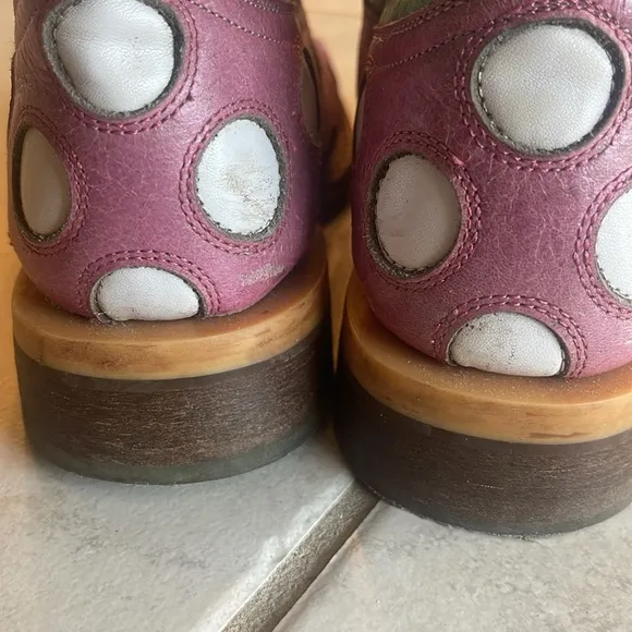 Tin haul glowka cowboy boots little miss dotty 2 as is flaw