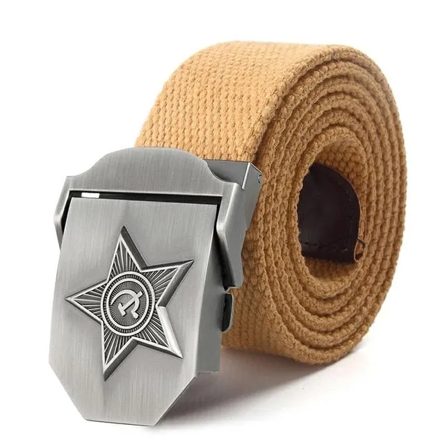 Unisex Canvas Belt